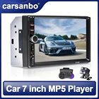 Автомагнитола Carsanbo, мультимедийный проигрыватель с экраном 7 дюймов, HD, Bluetooth, MP5, TF, USB, камерой, типоразмер 2DIN
