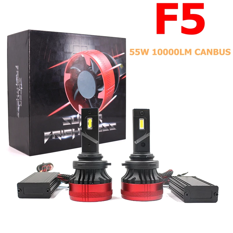 

F5 LED Headlights Bulb Fog Light H4 H7 H13 Car LED Headlamp 110W 20000LM H7 H11 H8 9005 9006 H1 LED Bulbs LED H7 headlight