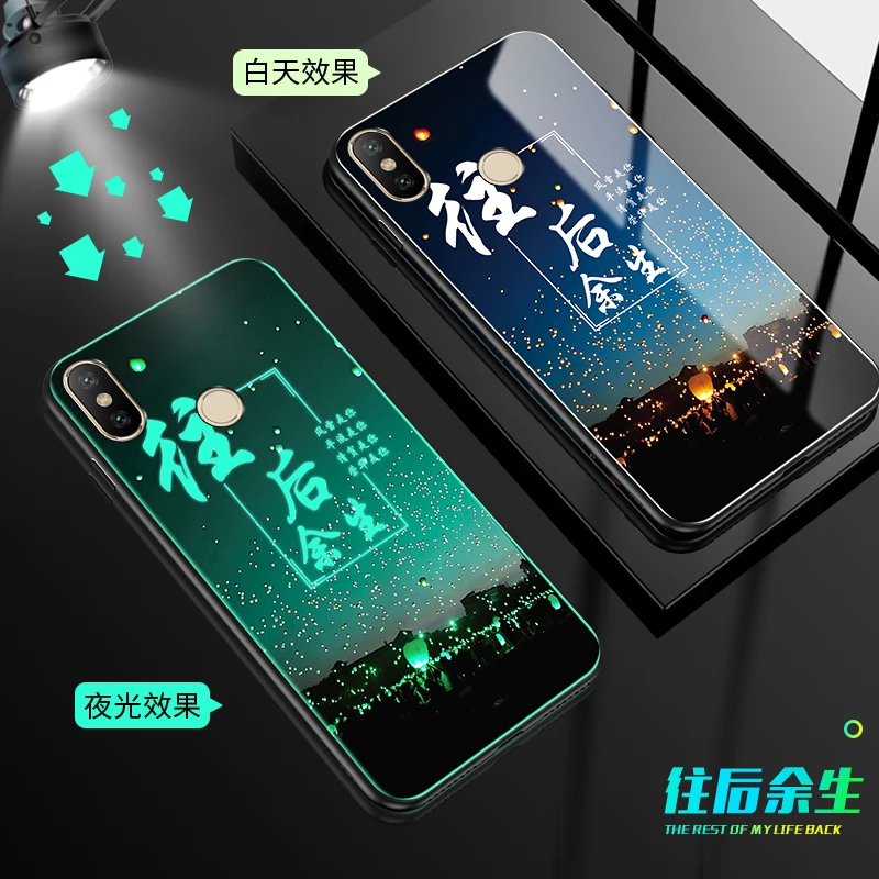9 SemgCeKen Lu mi nous закаленное стекло чехол для Xiaomi mi 5x6x8 se lite 8se mi 8 mi x 2 2s 3 note 3 mi x2 mi x3 Роскошный чехол для телефона - Цвет: 9