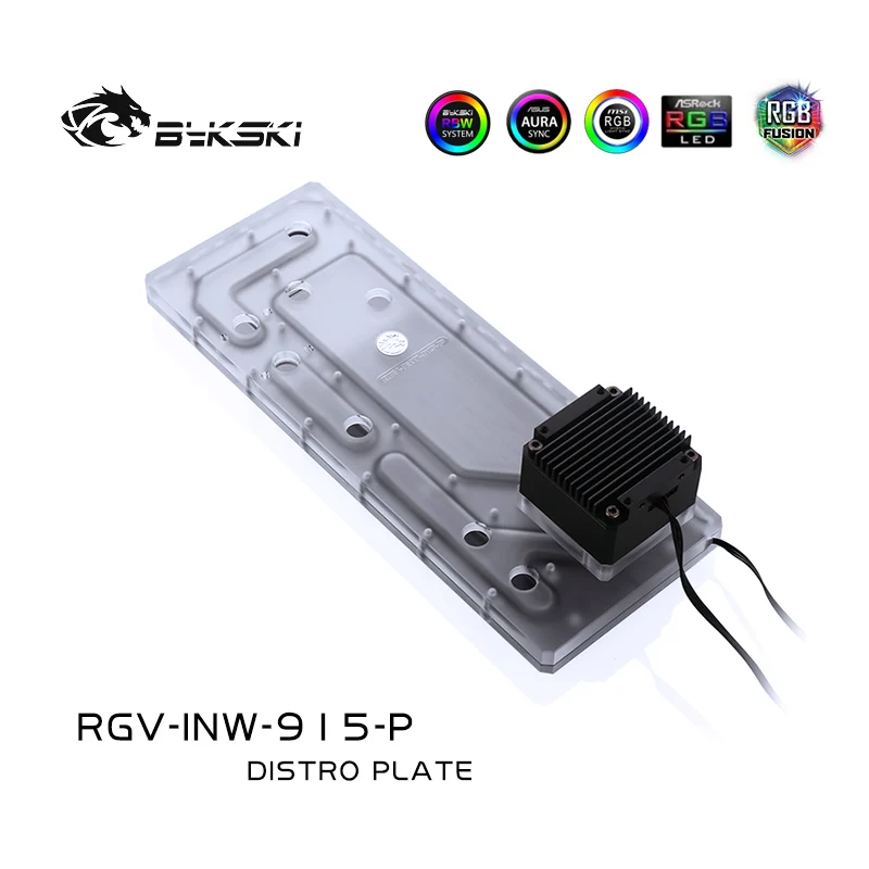 Bykski RGV-INW-915 доски для водных путей INWIN 915 чехол RBW Intel CPU Water Block &amp Single GPU Building |