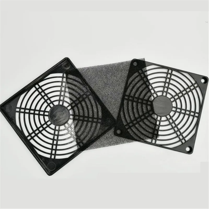 

DIY 500*400*3mm/5mm Computer Mesh sponge PC Case Fan Cooler Black Dust Filter Case Dustproof Cover Chassis dust cover 60PPI