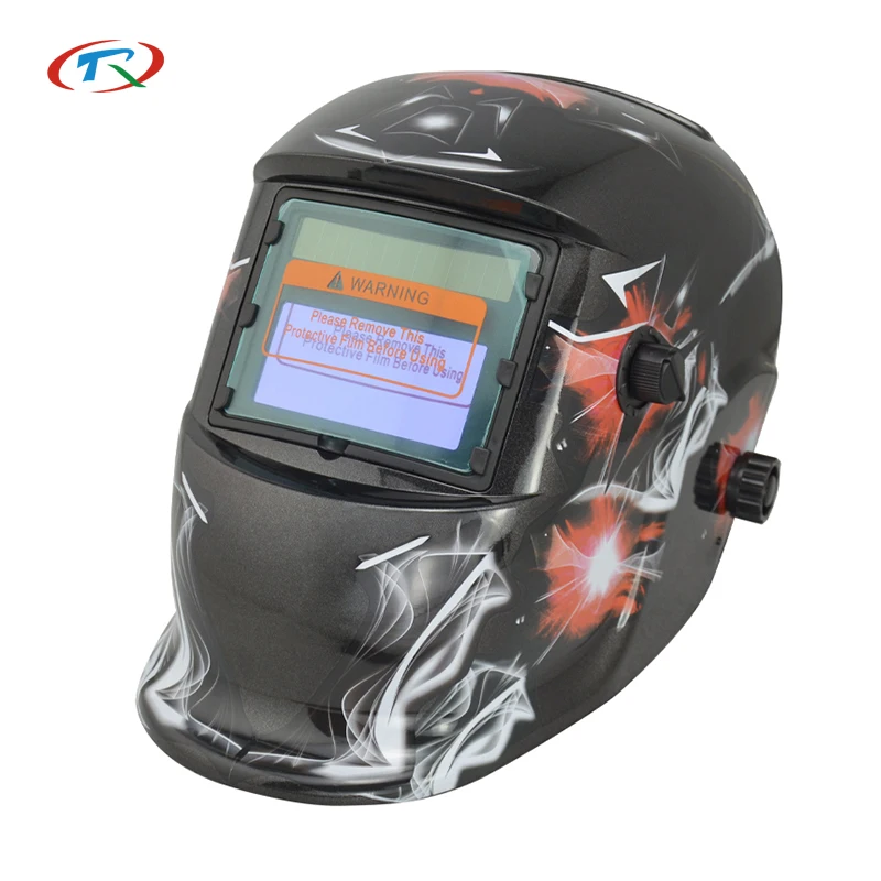 Red Amerian Eagle Hot Sale Best Quality CE Approved Auto Darkening Tig Welding Helmet Welder Glove Fast Shipping TRQ-HD10-2233FF |
