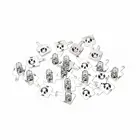 Пружина аккумуляторной батареи, 50 пар, шрапнель, AA, положительный и отрицательный контакт, металлическая пружина, оптовая продажа