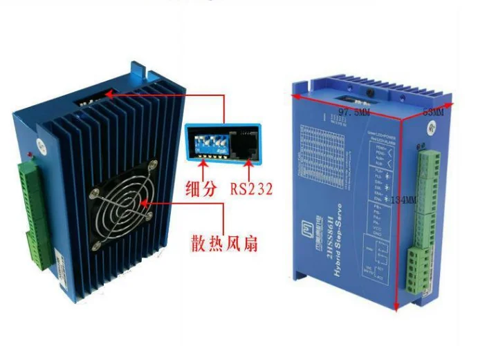 

Closed loop stepper motor driver for NEMA34
