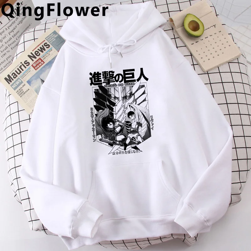 

Shingeki No Kyojin Attack on Titan Anime hoodies men printed harajuku y2k aesthetic male sweatshirts harajuku anime
