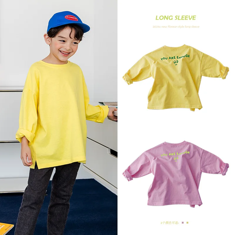 

In Stock 2021 Summer Baby Girls Clothes New T-shirts for Girls Print T-shirts Kids Clothes Toddler T-shirt Baby Girl Long Sleeve