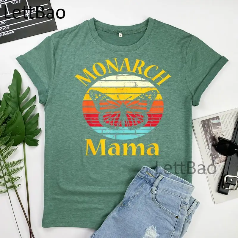 

Monarch Butterflies Butterfly Funny Tshirt Women Cool Cotton Vintage Graphic Novelty Streetwear Women T Shirt Summer Clothes