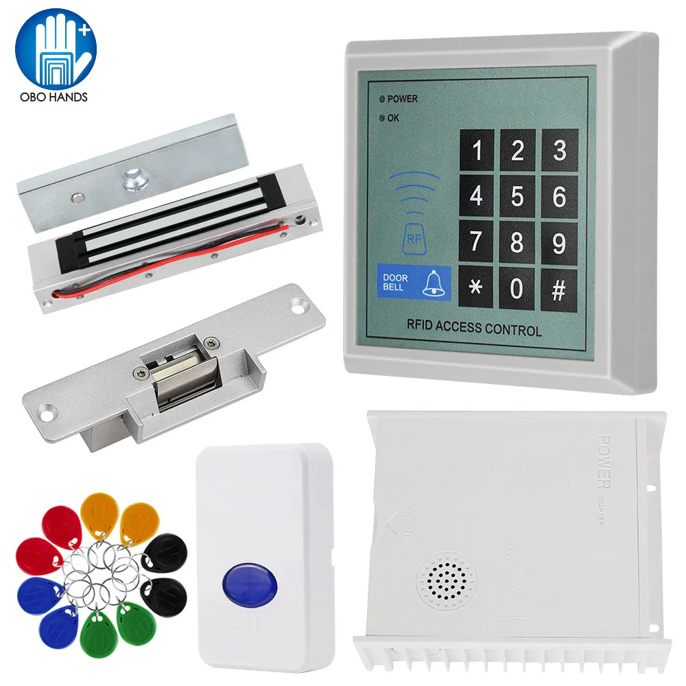 Система контроля допуска к двери комплект беспроводной RFID считыватель