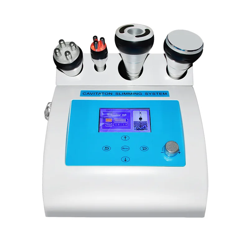 Goede 4 In 1 Ultrasone Liposuctie 40K Cavitatie Vacuüm Multipolaire Bipolor Rf Laser Afslanken Radio Frequentie Huid Lift Draai