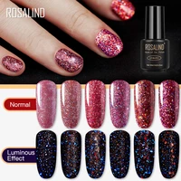 rosalind primer gel luminous diamond nail gel soak off uv led gel nail polish base coat no wipe top color gel polish