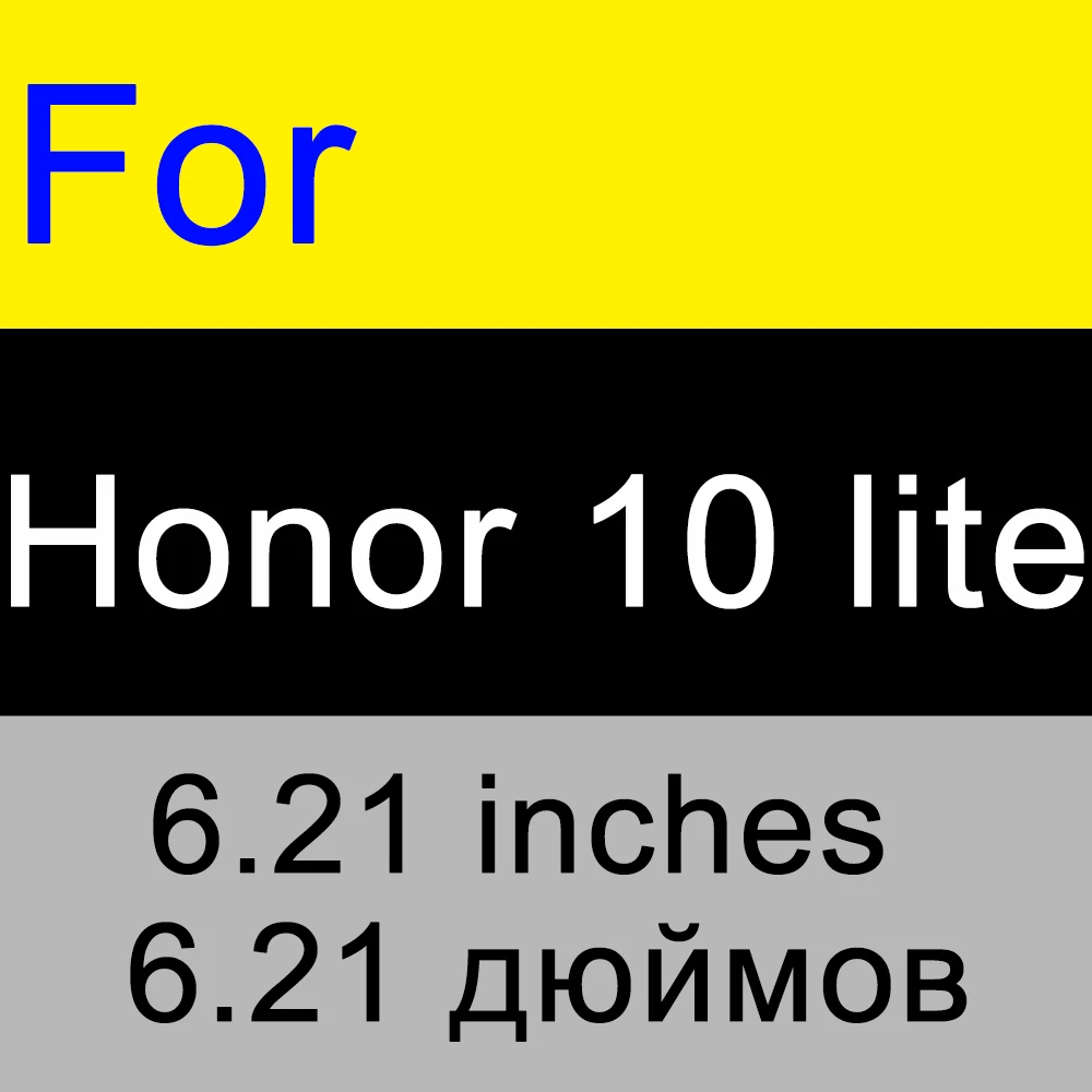 Защитное закаленное стекло lecaee для huawei Honor 8 Lite, высококачественное стекло для Honor 9 10 lite View 10 20 8A 8C 7A Pro - Цвет: For honor 10 lite