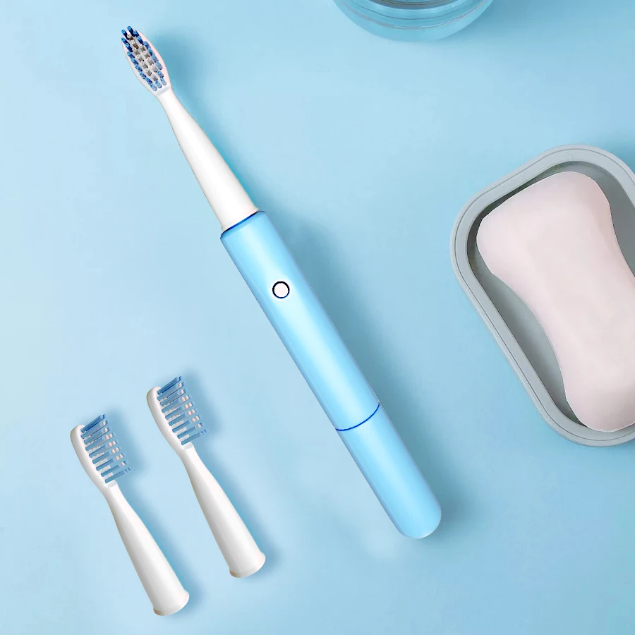 1 комплект электрическая зубная щетка звуковая без перезаряжаемой 3 головки