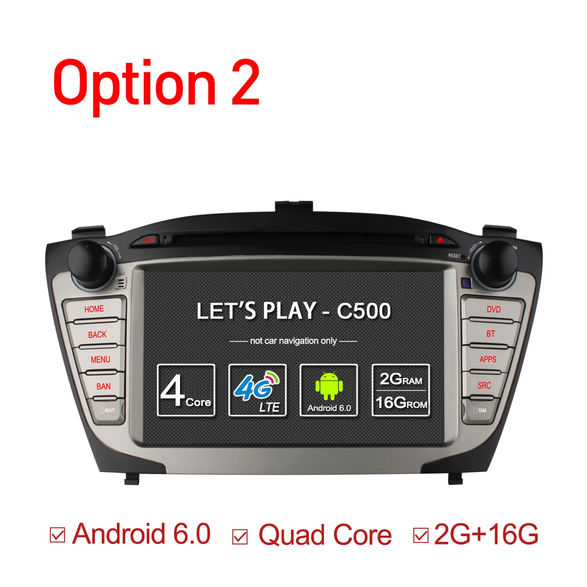 Ownice C500 4G SIM LTE для Hyundai iX35 Tucson 2009 - 2015 Android 6 0 8 ядер 2 din автомобильный dvd gps Радио Гб ОЗУ