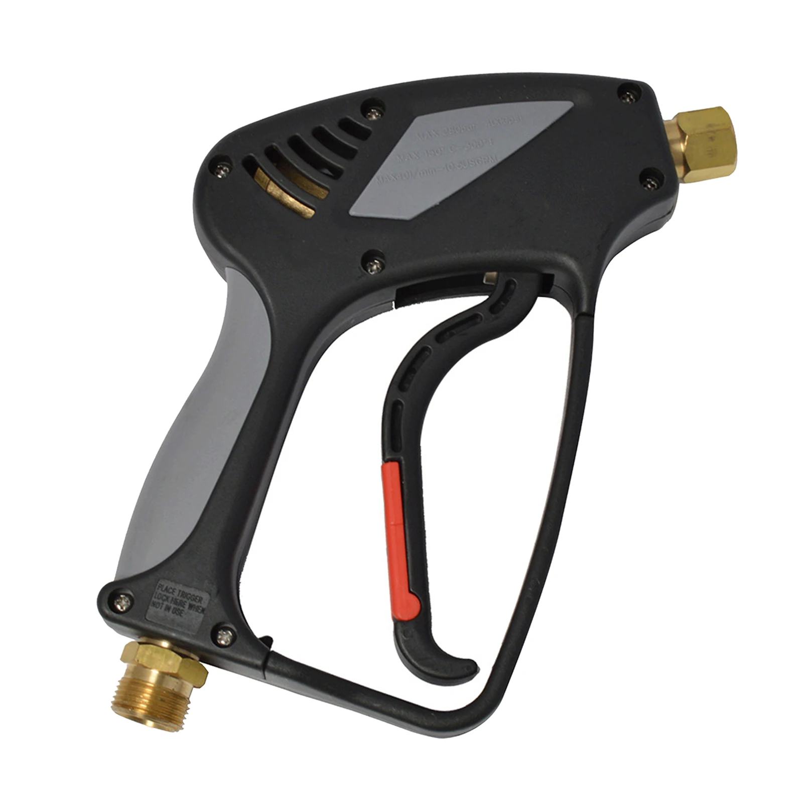 

Short 4000 PSI & 280bar Washer Gun for Garden Hose Glass Window Cleaning