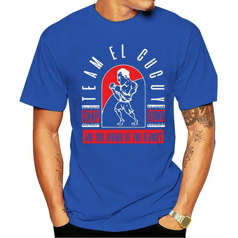 

Team El Cucuy Tony Ferguson Harajuku Streetwear Shirt Men Black T Shirt M Xxxl