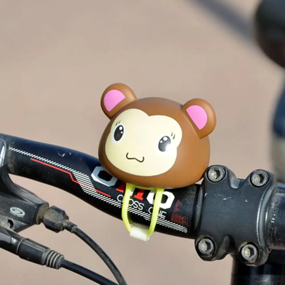 Колокольчик в виде животного для велосипеда колокольчик мультяшного рисунка