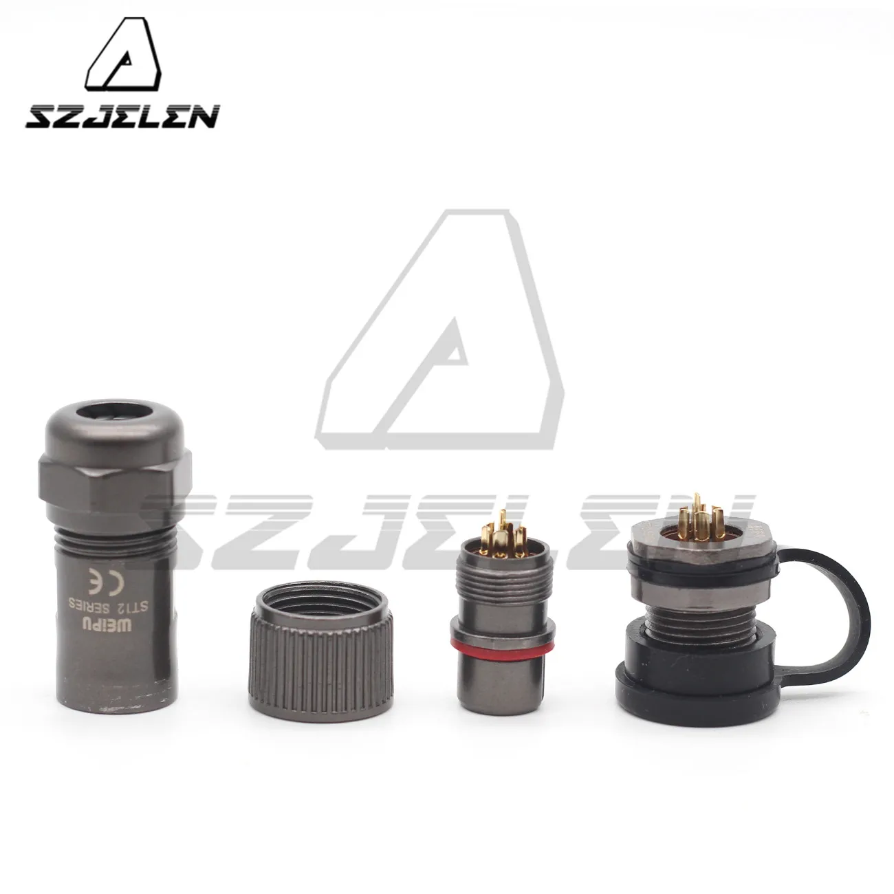 WEIPU ST12 series 7 pin Wire Connector Aviation Front-nut Waterproof Female Plug Male Socket IP67 | Обустройство дома