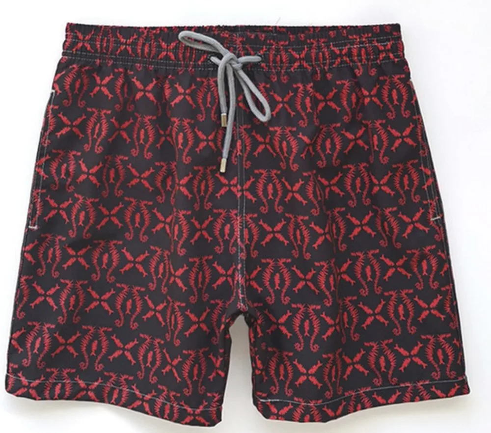Летние мужские пляжные шорты, быстросохнущие свободные пляжные шорты для плавания и серфинга