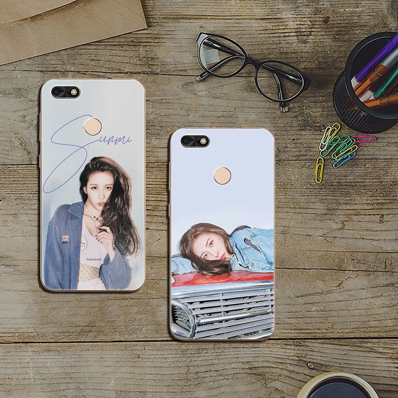 Чехол для телефона Lavaza Lee Sun Mi Sunmi kpop Huawei P30 P20 Pro P9 P10 Plus P8 Lite Mini 2016 2017 P smart Z 2019|Бамперы|