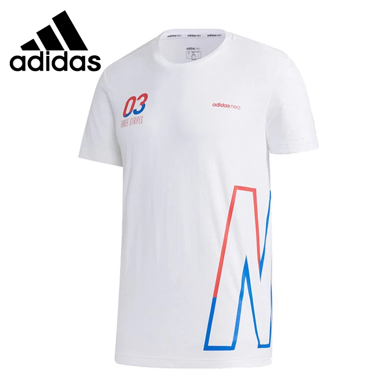 

Оригинальный Новое поступление Adidas NEO M BRLV тройник 4 мужские футболки с коротким рукавом спортивная одежда
