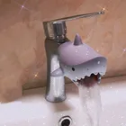 Акула удлинитель смесителя экономии воды помогают детям мыть руки устройство ванная комната аксессуары для кухни раковина удлинитель для смесителя