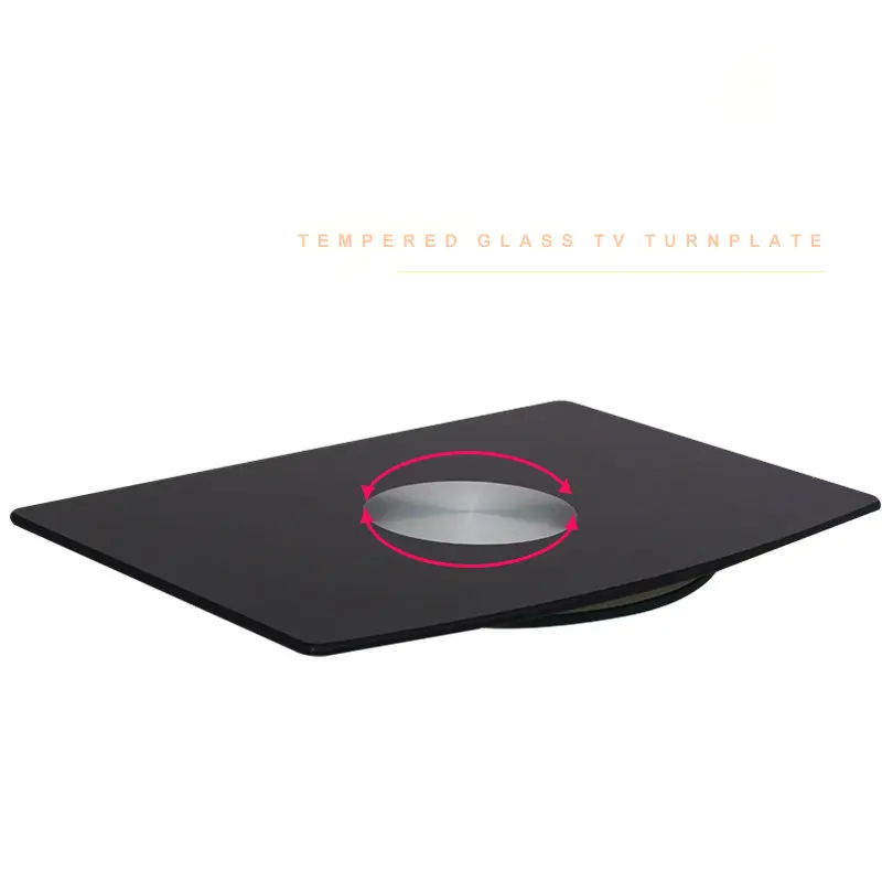 Поворотная пластина из закаленного стекла для телевизора HQ 53x34 см|Мебельные