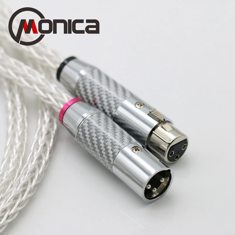 Высококачественный перламутровый кабель 8ag из серебра occ с 16 вставками