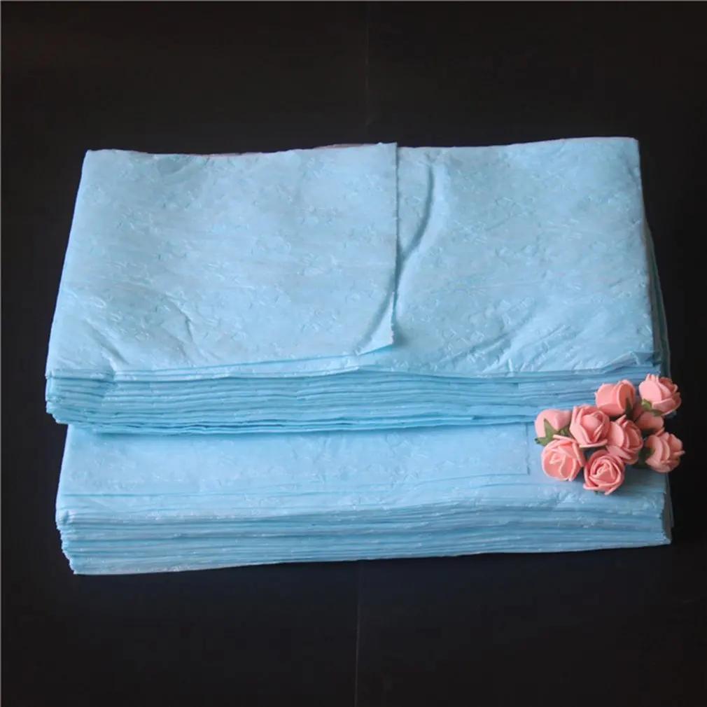

10Pcs 80*170cm Disposable Bed Sheet Beauty Salon Spa Massage Table Sheet Travel Hotel Durable Non-Woven Bed Cover Dropshipping