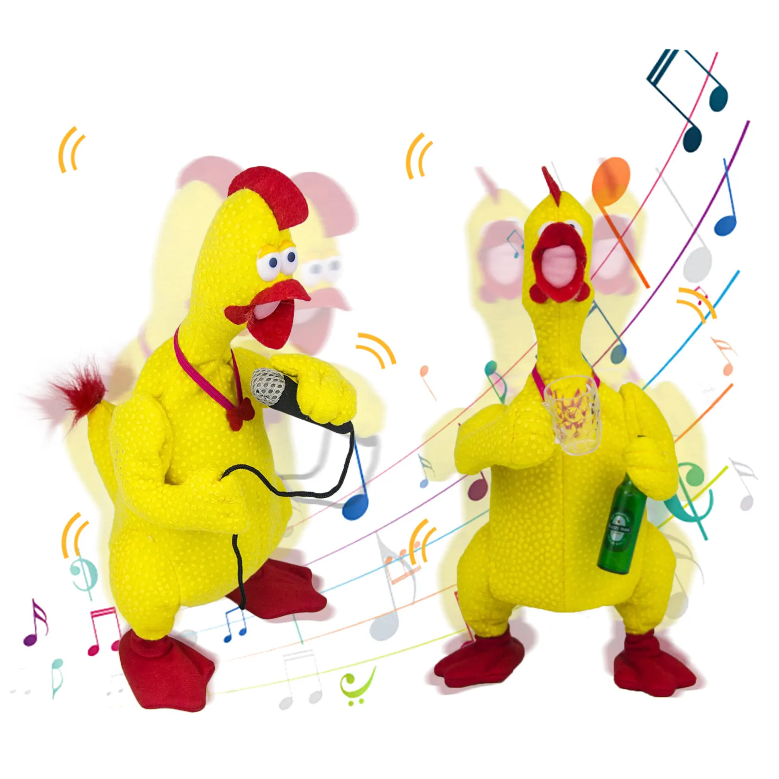 Танцующая плюшевая игрушка Электронная аккомпанементная песня милый танцующий