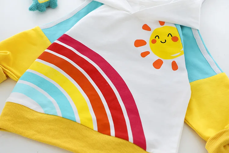 

2020 Autumn Infant Baby Girls Boys Clothing Sets Cartoon Hooded Pants 2Pcs/set Baby Outfit Casual Sports Suits for Boy Clothes