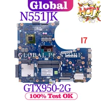 2021 n551j for asus g551j g551jw n551jk n551jx n551jm n551jw n551jb laptop motherboard original mainboard 100 test ok gtx950m