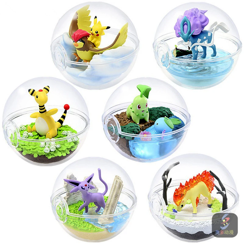 2020 Новая фигурка Pokemon игрушка Пикачу Pocket Elf Ball Ручная деформация робот Baby Set| |
