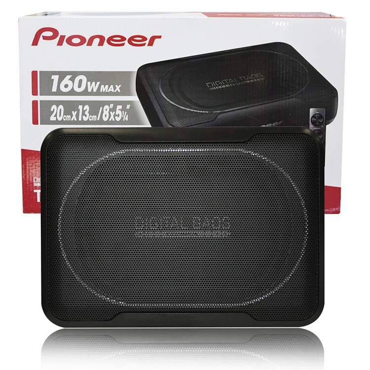 Бесплатная доставка 1 комплект PIONEER Автомобильный сабвуфер TS WX130DA 160W Active под