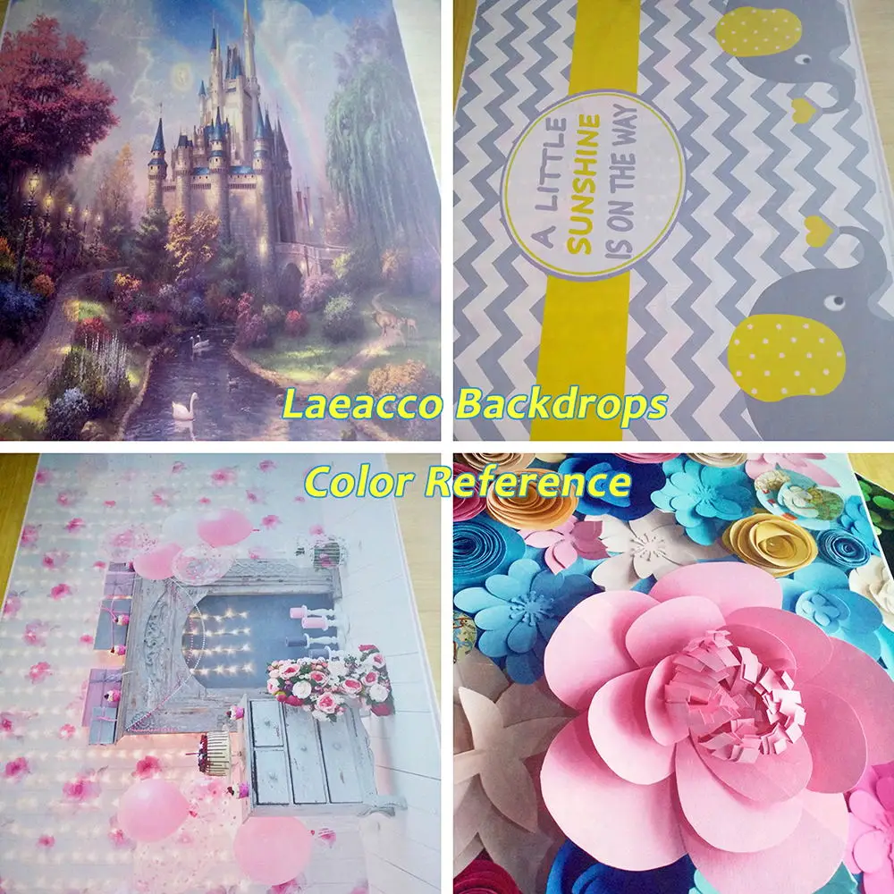 

Laeacco Old Wooden Board Planks Fresh Flower Portrait Photography Backgrounds Customized Photographic Backdrops for Photo Studio