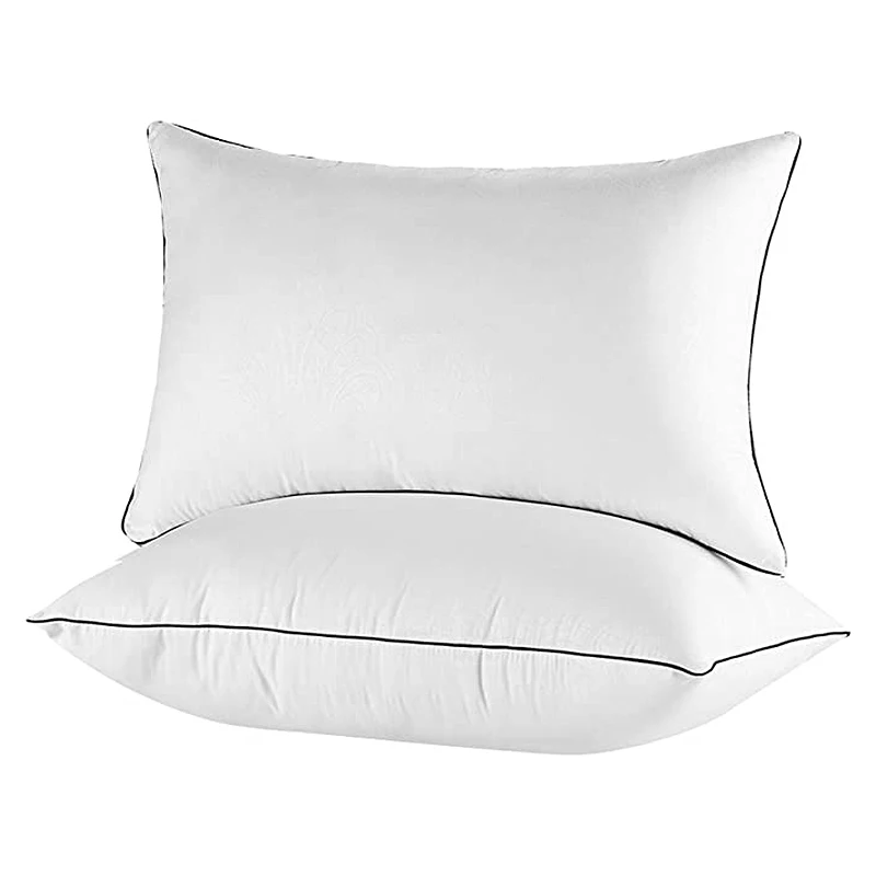 

2 Pack Bed Pillows For Sleeping For Side And Back Sleeper Hotel Pillows Down Alternative Pillow