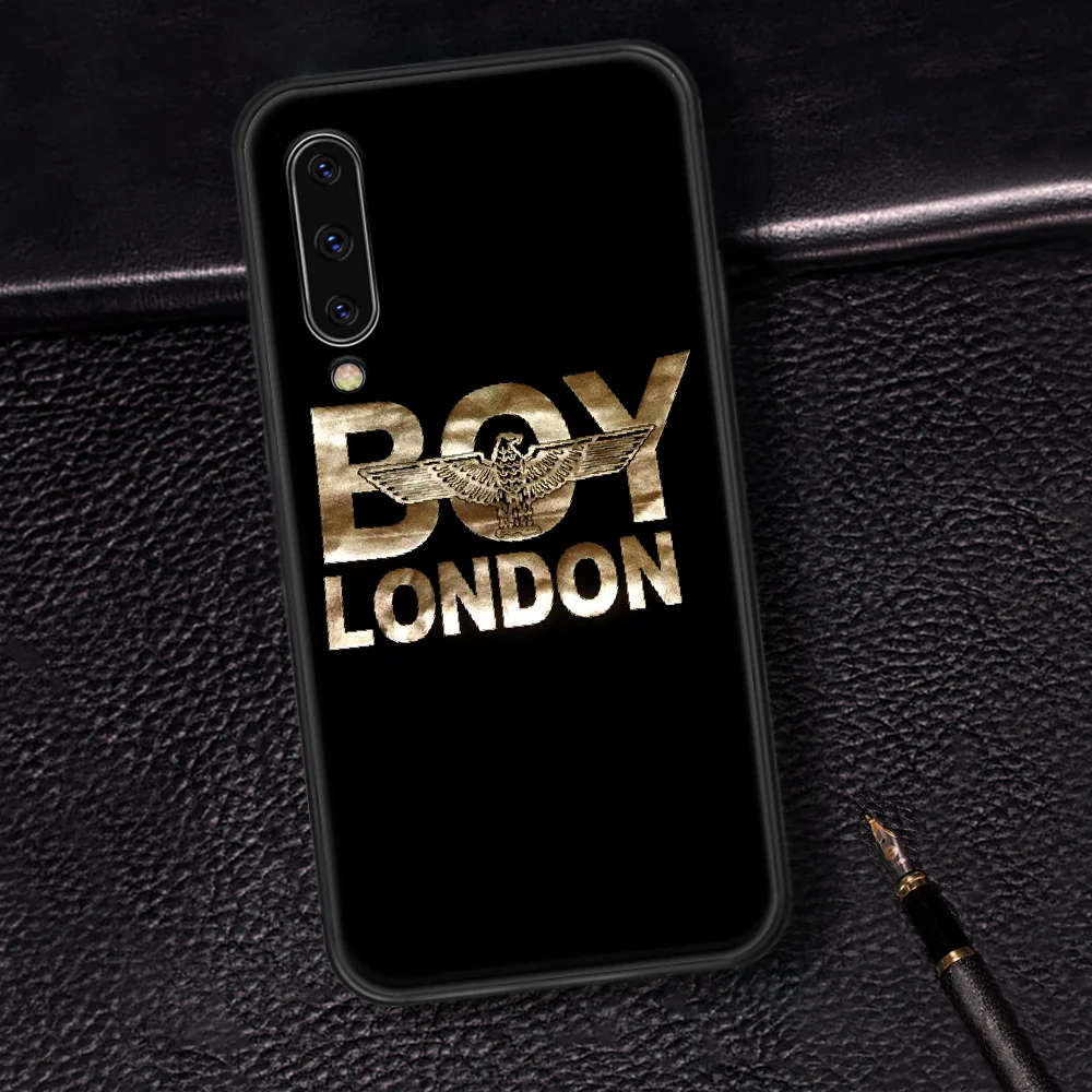 

London Fashion Brand Boy Phone Case Cover For Samsung Galaxy A7 8 10 20 20e 21 30 30S 31 41 50 50S 51 70 71 91 black Back