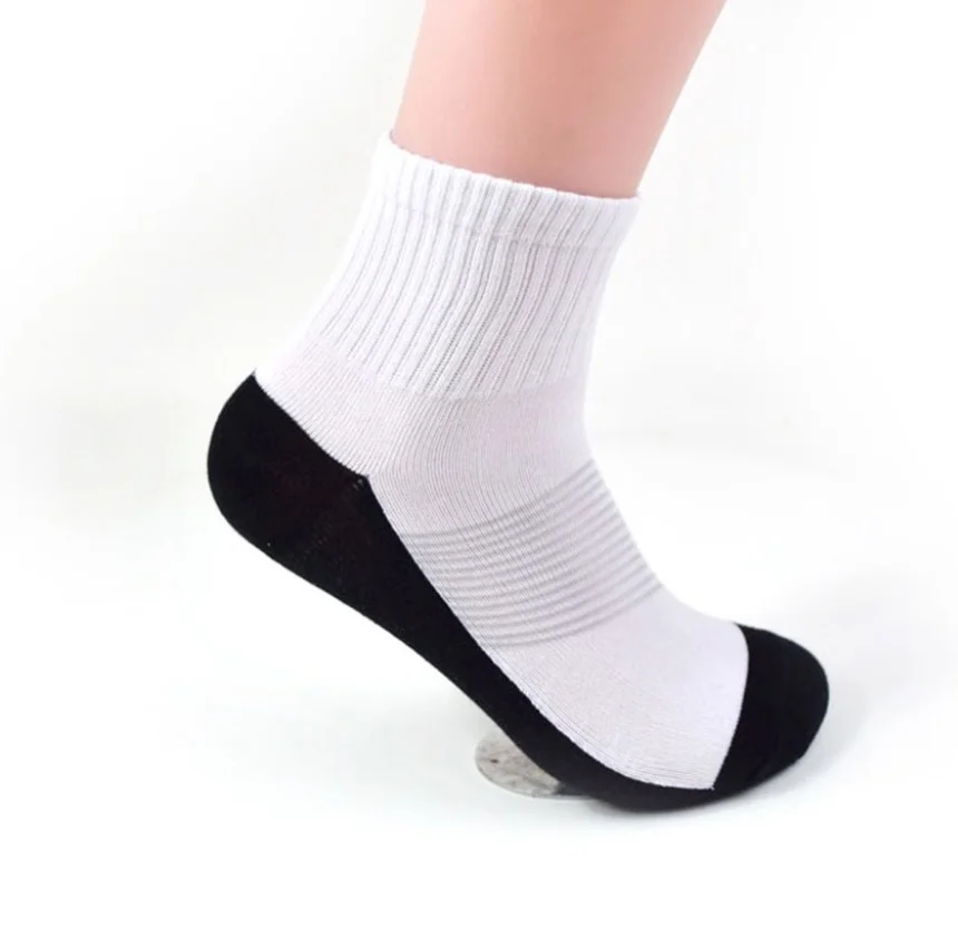 6 размеров белые носки теплые хлопковые высокие зимние удобные для мальчиков и