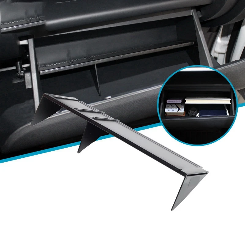 

Автомобильная коробка для перчаток, органайзер, вставка, Сортировочная перегородка, автомобильный Стайлинг, коробка для хранения для Mitsubishi...