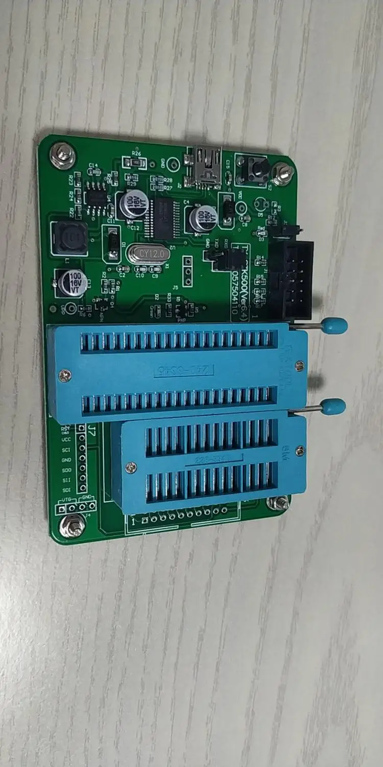AVR Высокое напряжение параллельный программатор, высокое напряжение последовательный Stk500 совместимый, ISP предохранитель восстановление четыре в одном
