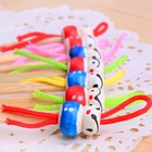 5 шт.лот милые ушные отмычки для кукол, деревянные бамбуковые отмычки для ушей, средство для удаления воска, инструмент для ухода за ушами, случайный цвет, лидер продаж