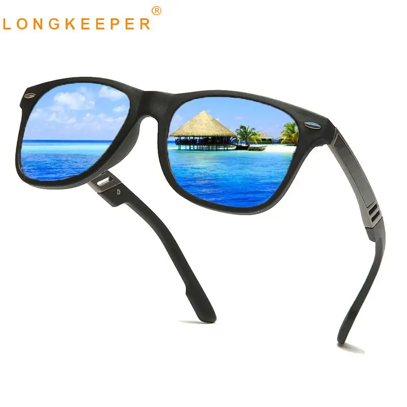 2020 женские поляризованные солнцезащитные очки мужские брендовые квадратные