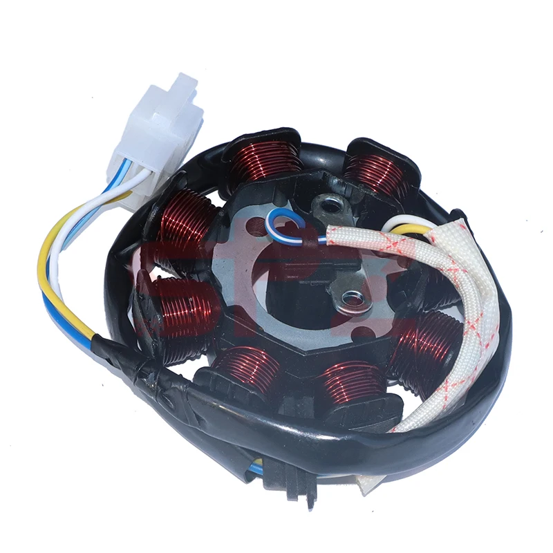 

Motorcycle electronic stator magnetic full DC 8 level suitable for Honda GY6-50 motorcycle stator 50 full DC coil