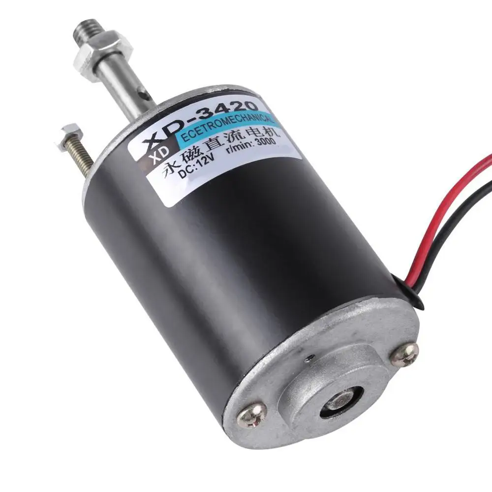 Бесщеточный двигатель постоянного тока Генератор переменного тока 12/24V 3000-6000 об/мин включает в себя большие сумки Мощность низкая Шум с заглушкой по часовой стрелке против CCW постоянный магнит двигатель постоянного тока