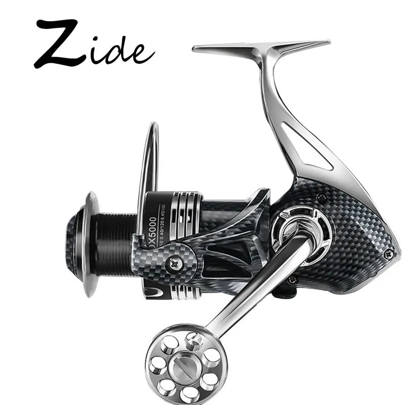 

Spinning Reels 14+1 Stainless BB Full Metal Fishing Wheel 15kg Max Drag 4.7:1-5.2:1 Gear Ratio High Speed Fishing Accessories