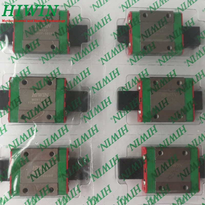 

Free Shipping 4pcs/Lot 100% original HIWIN linear block MGN7C MGN9C MGN12C MGN15C carriage for linear guide MGN7 MGN9 MGN12