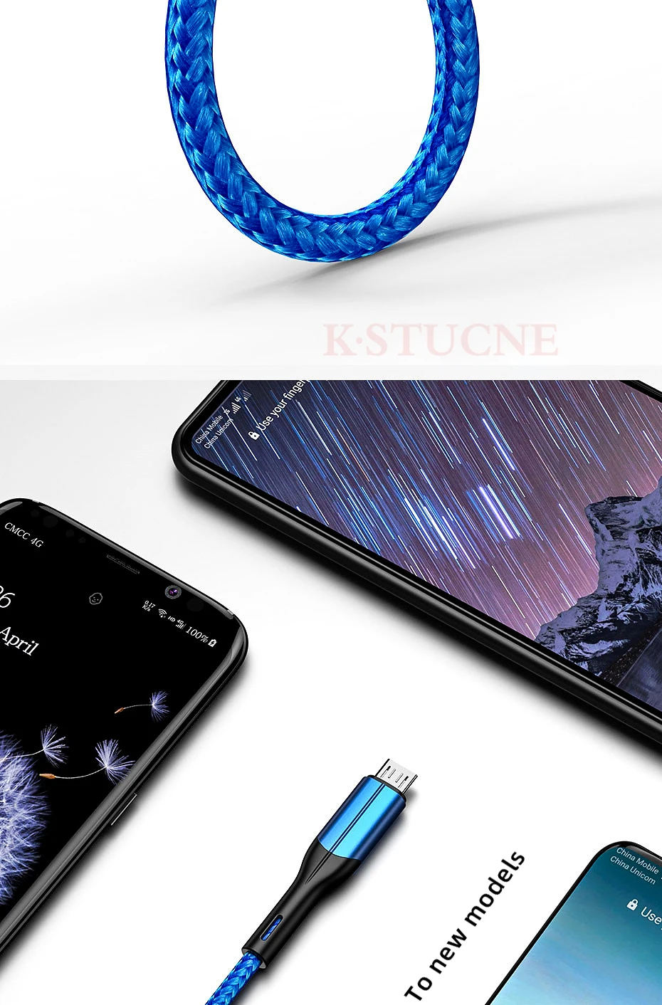 KSTUCNE Micro USB кабель зарядное устройство для samsung Galaxy S7 Быстрая зарядка мобильного телефона зарядное устройство Шнур для huawei Планшета USB кабель провод