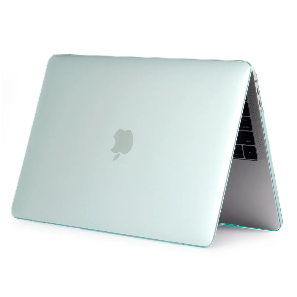 Кристальный Жесткий Чехол для ноутбука Macbook AIR retina 11 12 дюймов с сенсорной панелью для Macbook New Pro 13 15,4 оболочка A2159 A1932 ID