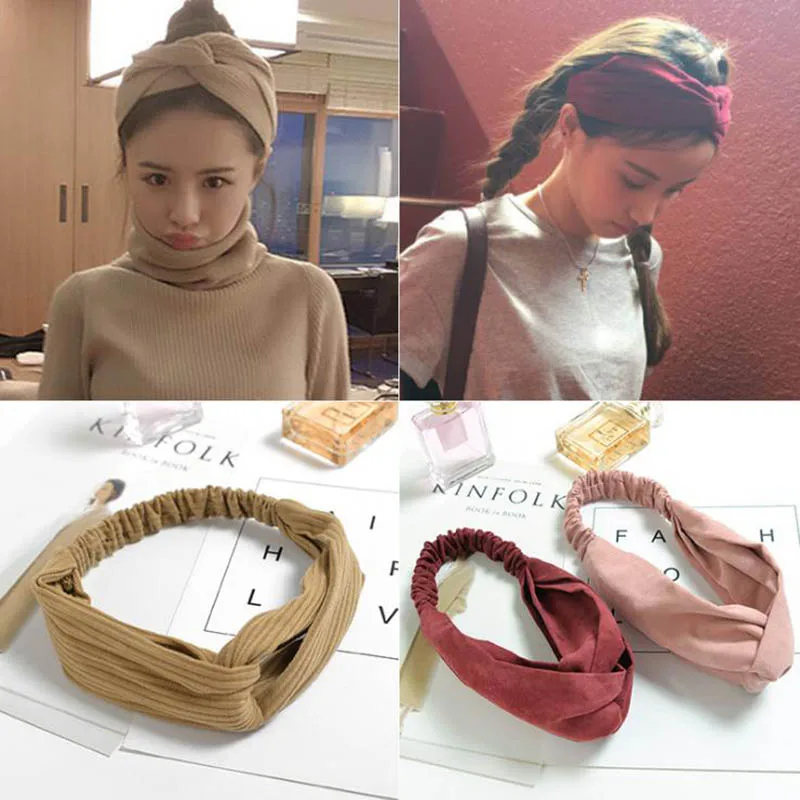 Calymel замшевые и трикотажные хлопковые повязки для волос женщин банданы