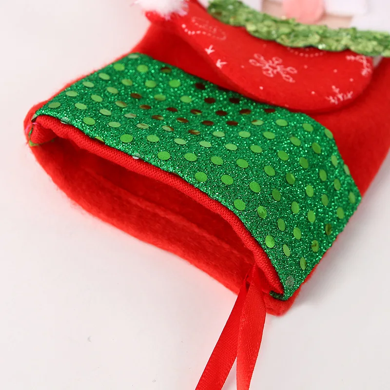 2019 Санта Снеговик Олень Медвежонок Кулон украшения новый год носки