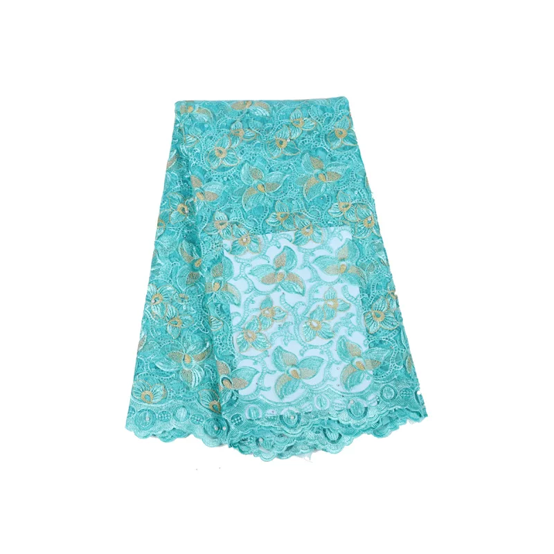 Французская нигерийская кружевная ткань высокого качества свадебная